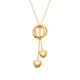 P1127-Gold necklace 57+5cm
