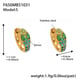 F650 Green Zircon Earrings - Small Picture14