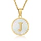 White shell J (including chain) Picture71