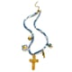 Collana con più ciondoli a croce in oro Immagine3