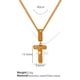 XL133 Gold T Necklace Picture7