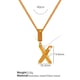 XL133 Gold X Necklace Picture3