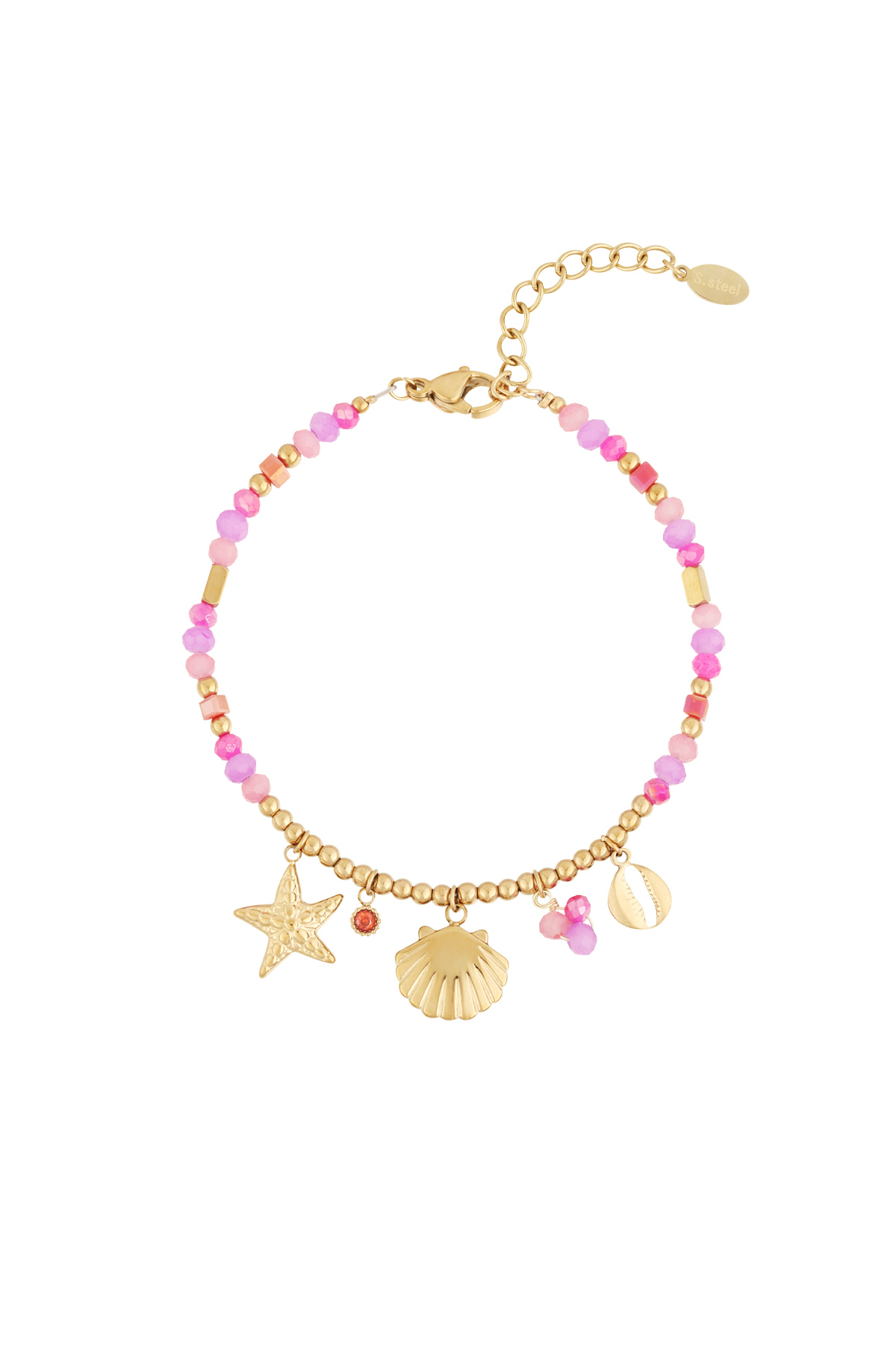 Queen of the sea Bracelet - Fuchsia