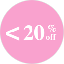 < 20% Rabatt