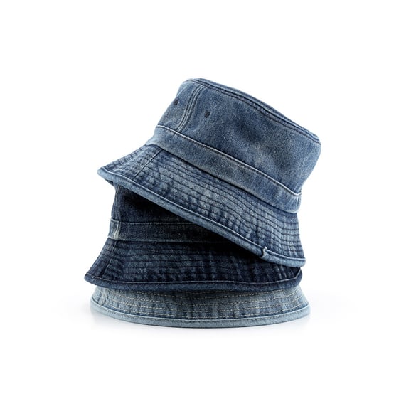 Cappello da pescatore in denim casual da 1 pezzo 2