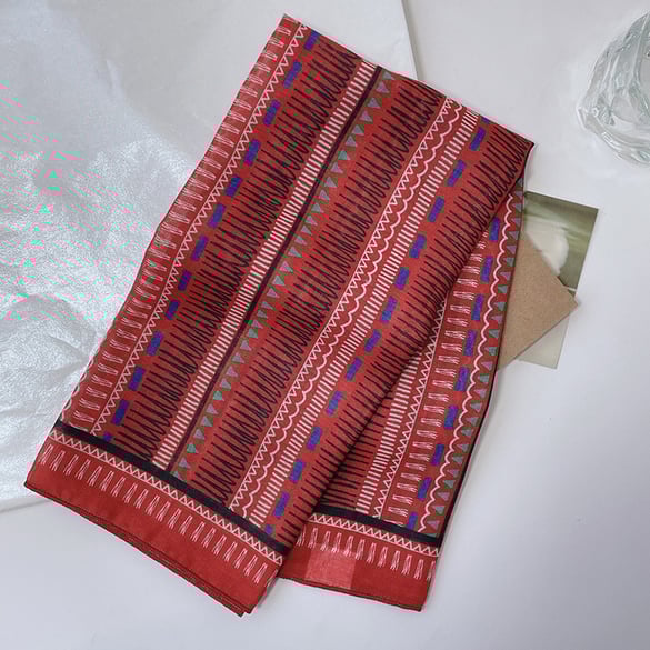 1 pezzo di bandana in cotone con motivo Paisley retrò 2