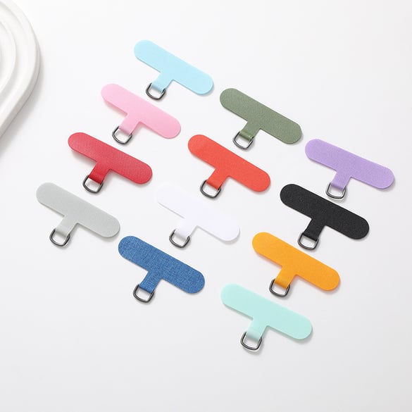 Clips en forma de T para fundas de teléfonos móviles