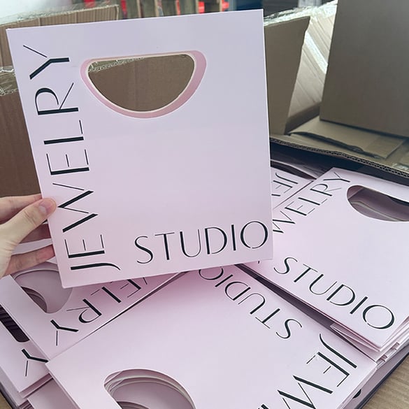 1 Piece Jewelry Paper Shopping Bag 2