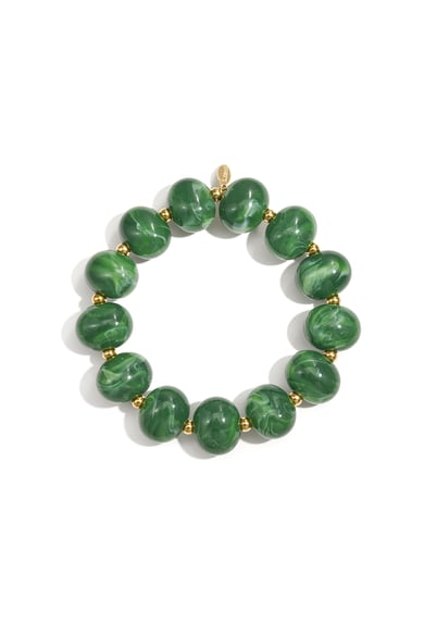 Bracelets en perles acryliques, série décontractée, simple et quotidienne, bijoux pour femmes-15mm*12.5mm h5 Image2