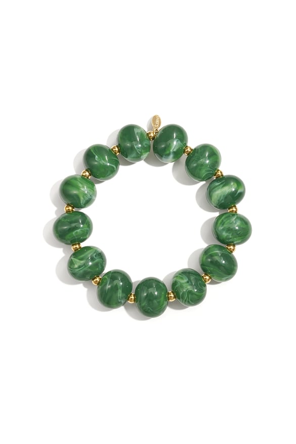 Bracelets en perles acryliques, série décontractée, simple et quotidienne, bijoux pour femmes-15mm*12.5mm