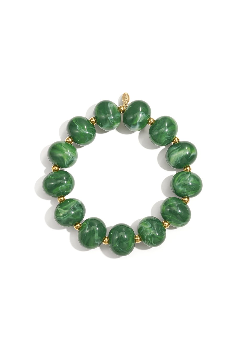 Bracelets en perles acryliques, série décontractée, simple et quotidienne, bijoux pour femmes-15mm*12.5mm Image2