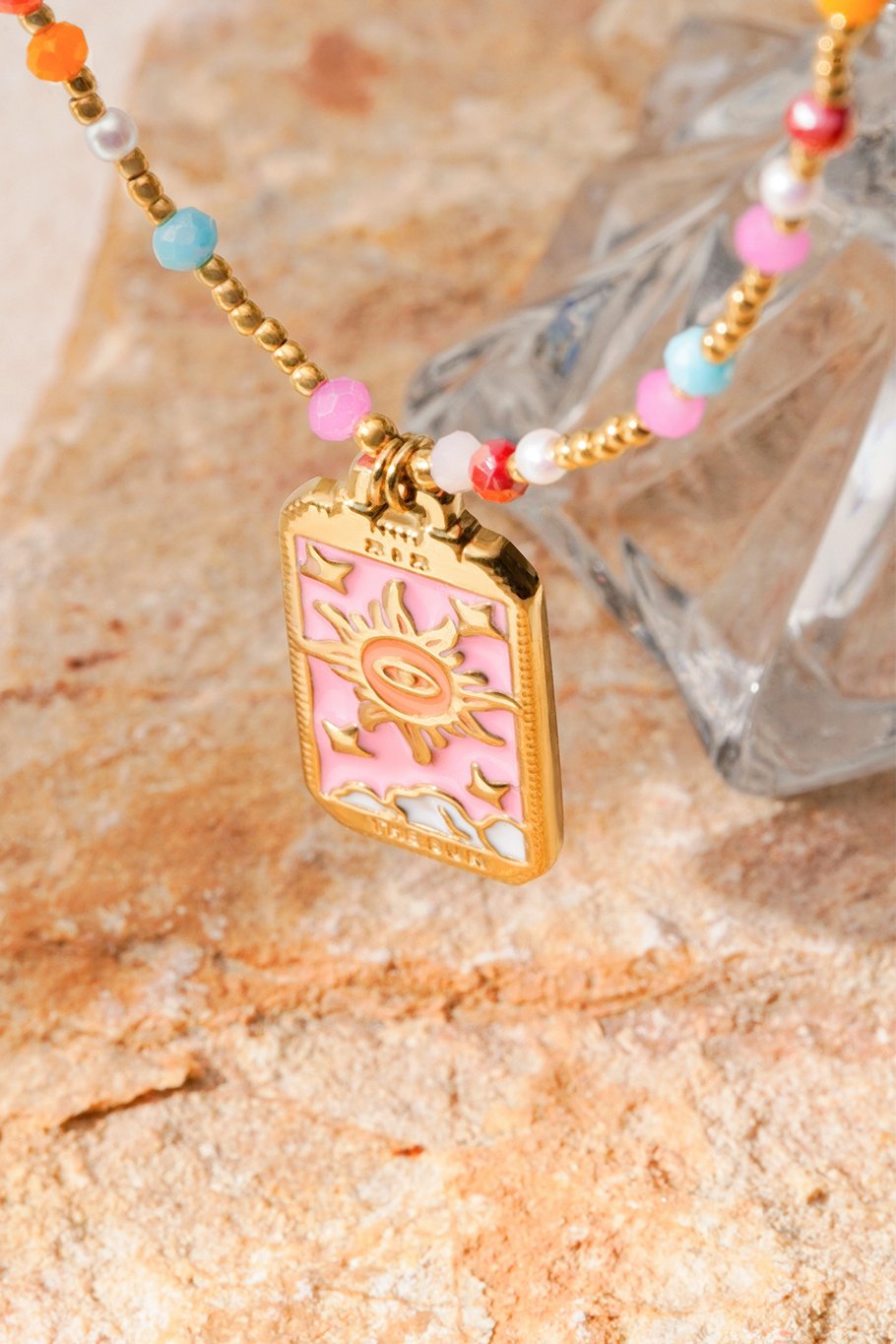 Give me the sun Necklace - Gold color Picture5