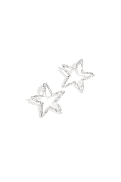 Kupfer Ohrstecker Stern Elegante Weihnachten Luxuriöse Serie Damenschmuck h5 Bild5