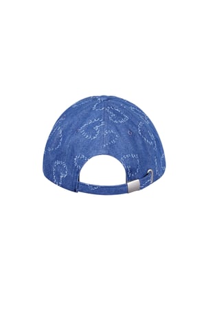 cap with hearts - dark blue h5 Picture3