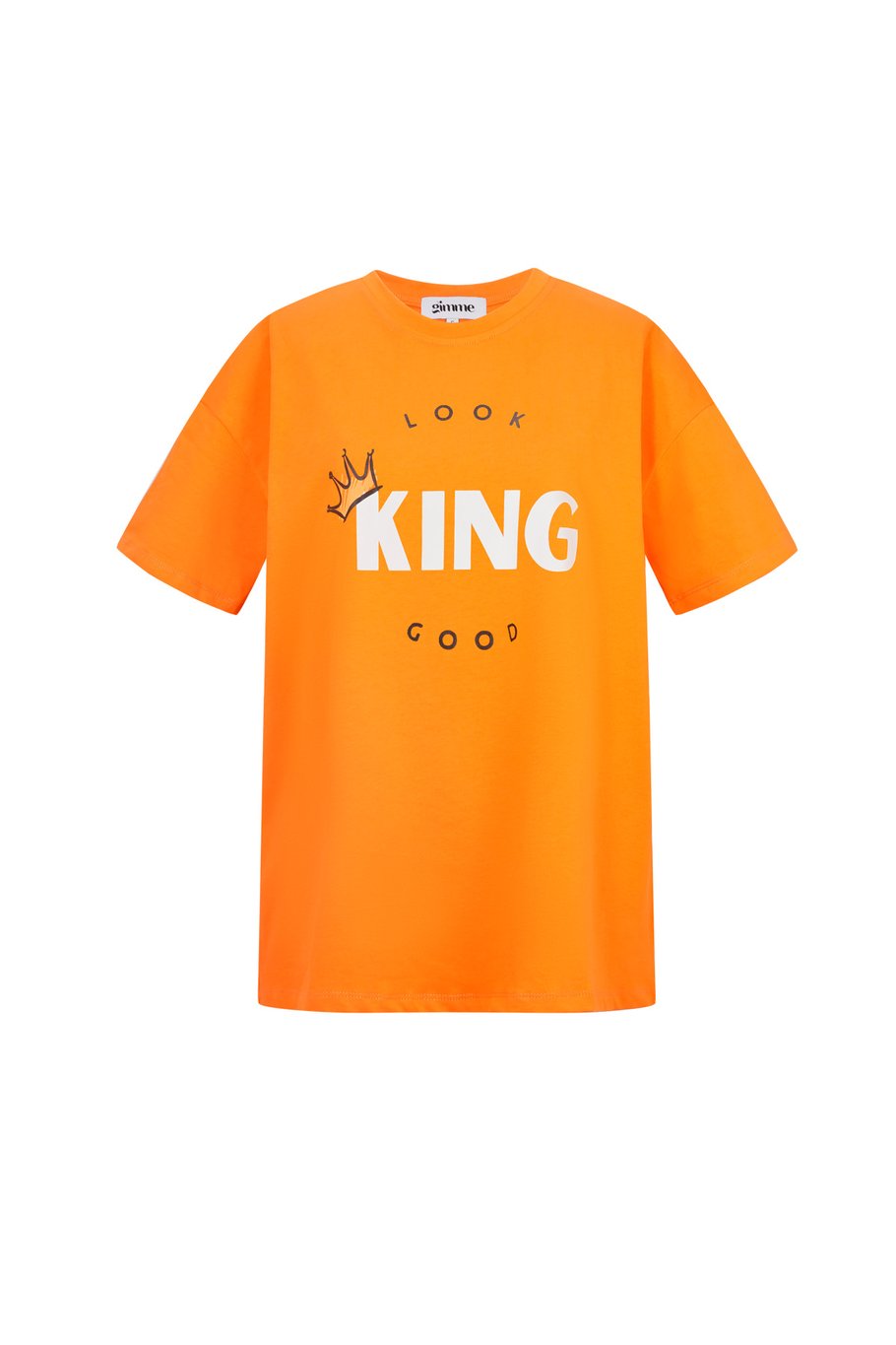 T-Shirt „Looking Good“ – Orange 