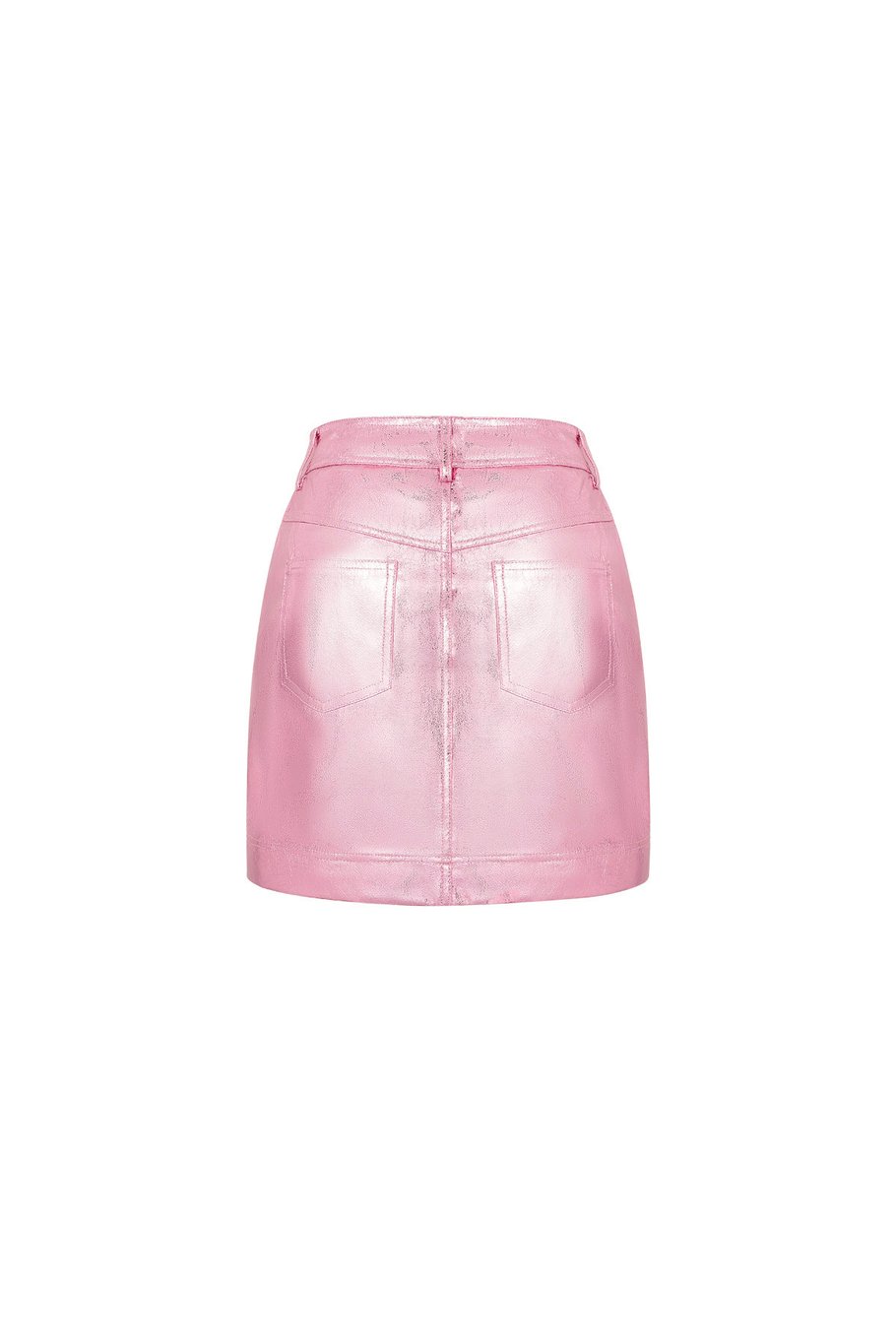 Pembe Aşk Mini Etek - Pembe Resim6