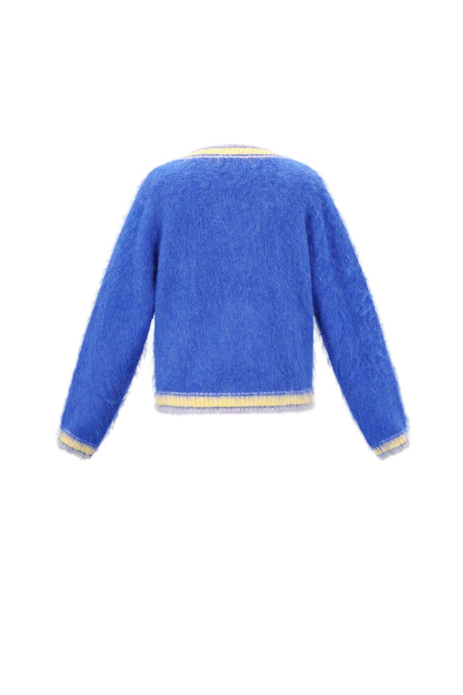 Pull sportif en tricot à col en V Image3