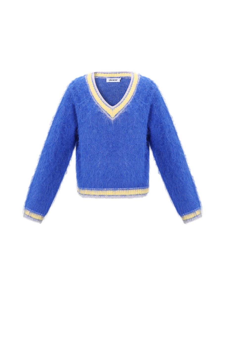 Sporty Knit V Neck