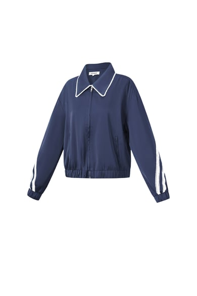 Sportliche Jacke in Satinoptik h5 Bild2