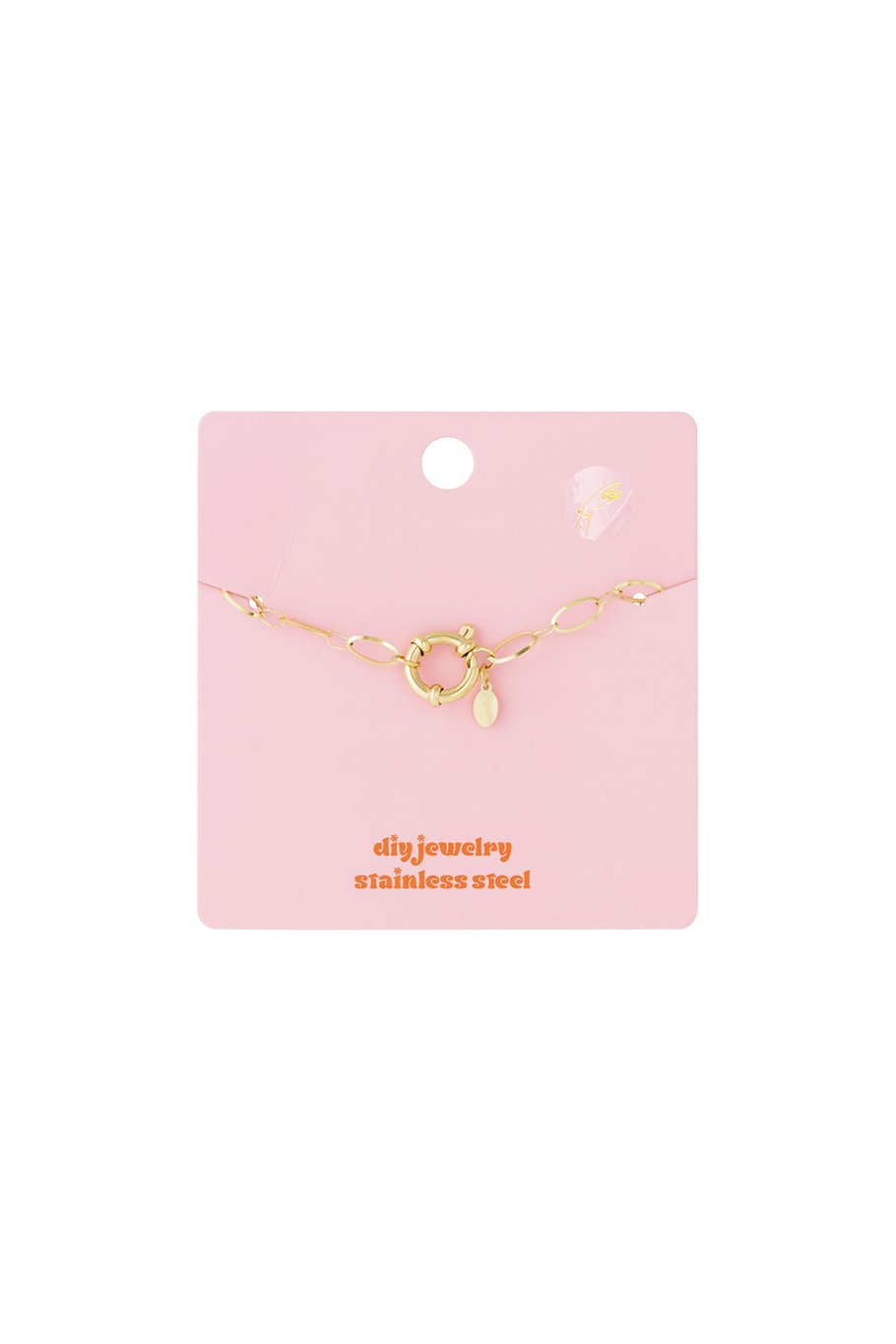 Stainless Steel Chain Bracelets Chain DIY Daily Simple Series Women's jewelry h5Picture4
