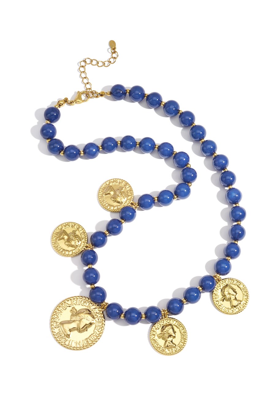 Acryl kralen kettingen figuur Retro Daily Classic serie dames sieraden h5Afbeelding2