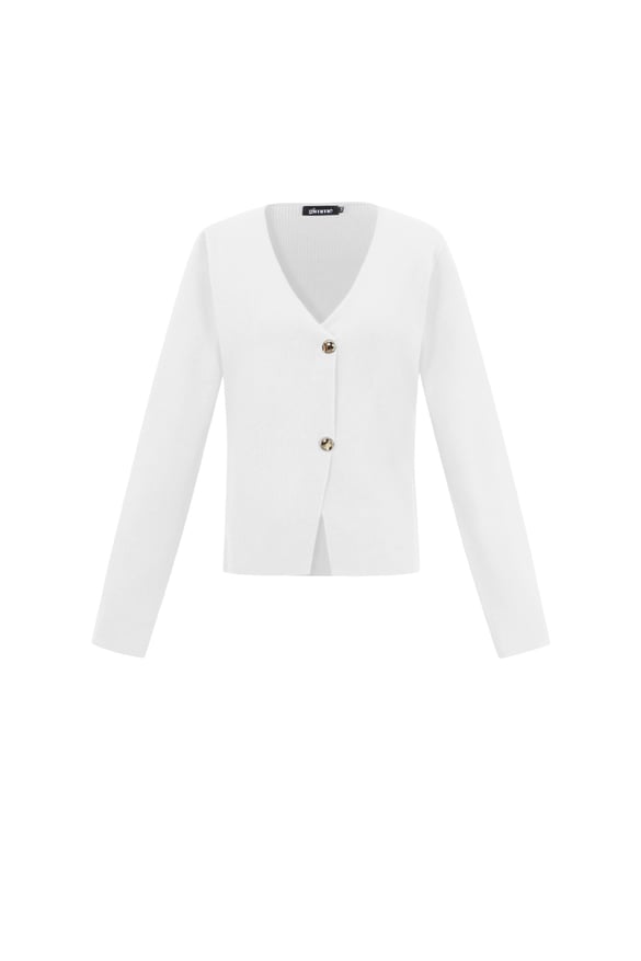 Eine symmetrische Strickjacke 2