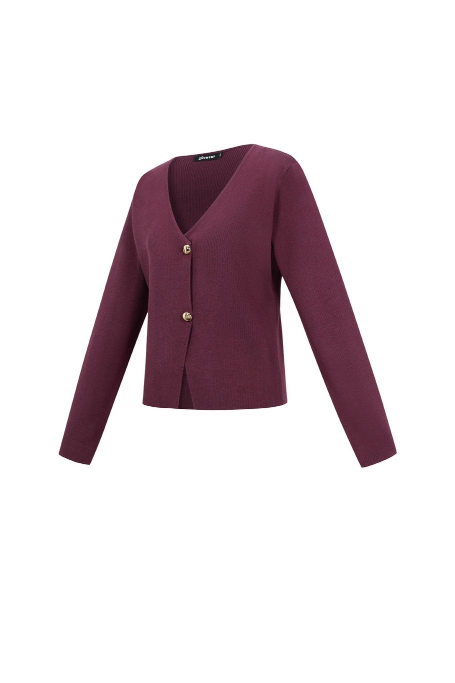 Eine symmetrische Strickjacke Bild2
