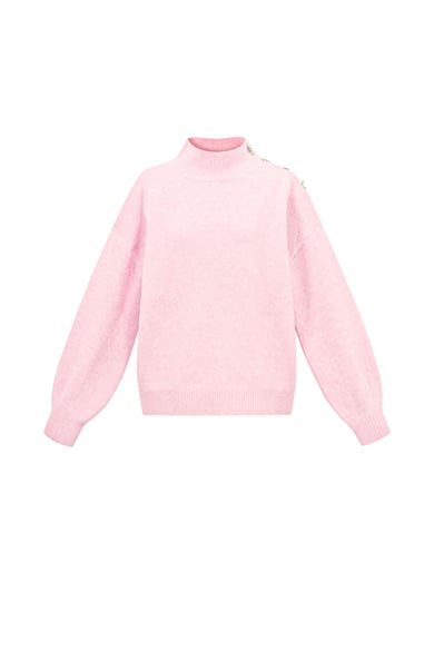 Polyester elyaf (polyester) Örme kazaklar Düz renk Günlük Sonbahar/Kış Giysileri h5 