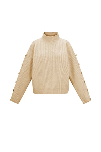 Polyestervezel (polyester) Gebreide truien Effen kleur Casual Herfst/Winterkleding h5 Afbeelding11