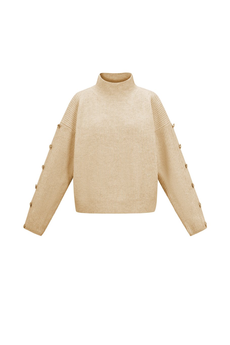 Polyestervezel (polyester) Gebreide truien Effen kleur Casual Herfst/Winterkleding Afbeelding11