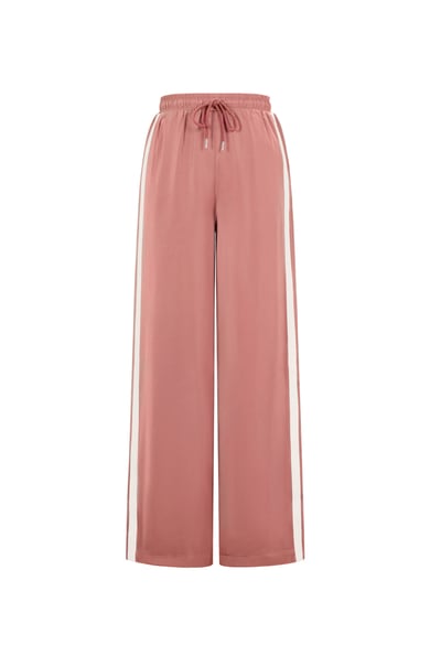 Satinhose Streifen h5 