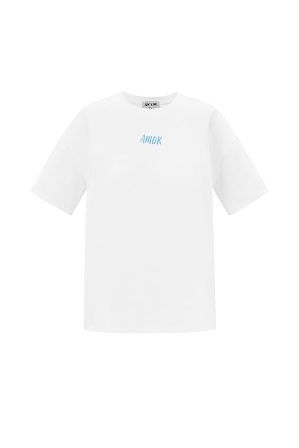 Baumwoll-T-Shirts mit Buchstaben, lässig, alle Passformen