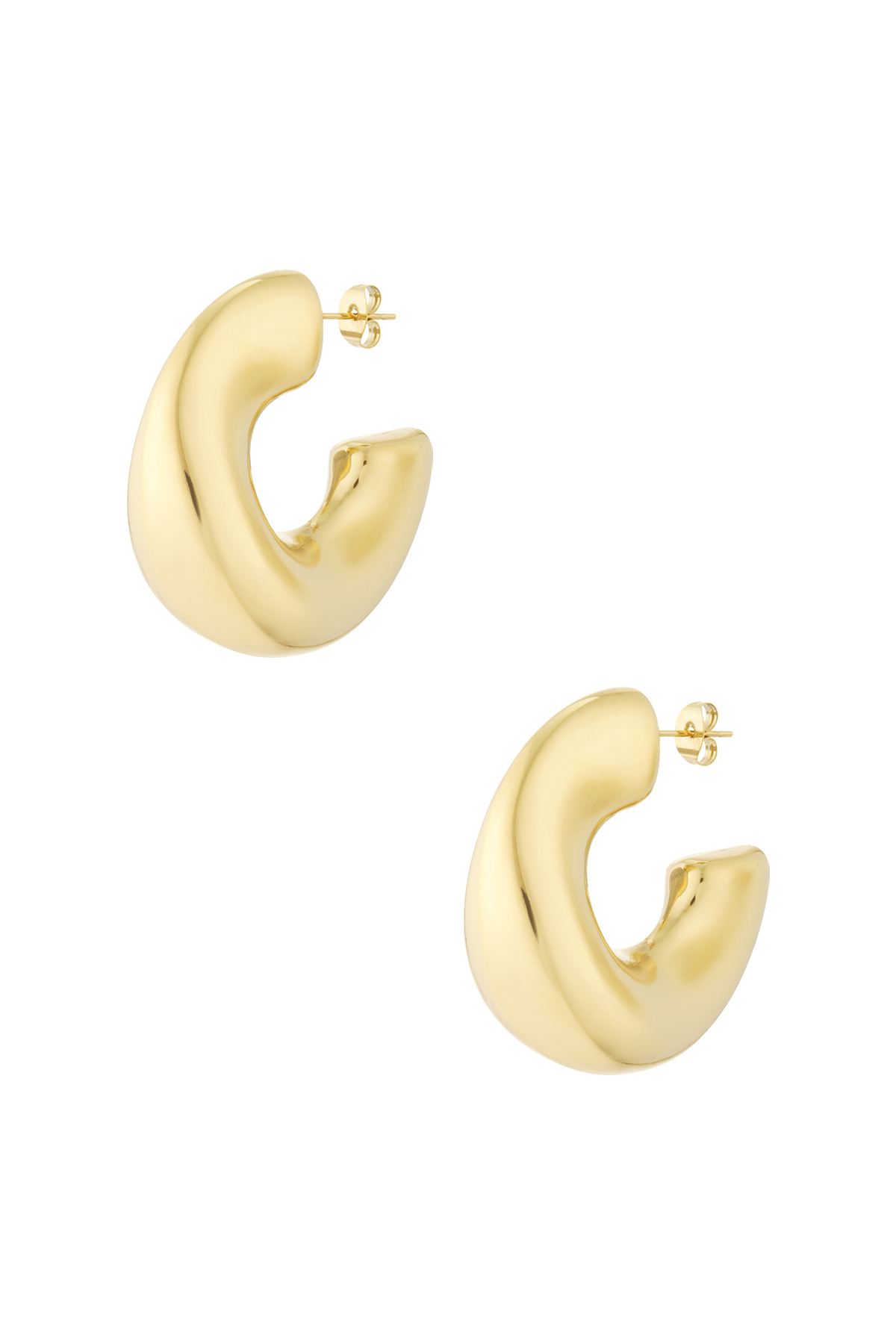 Boldy hoop earrings