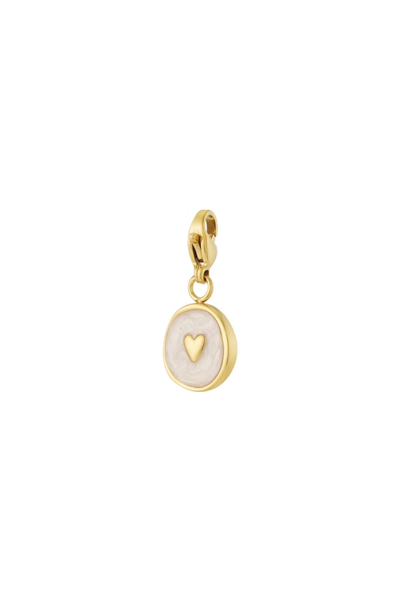 Ciondolo a forma di cuore vintage 2