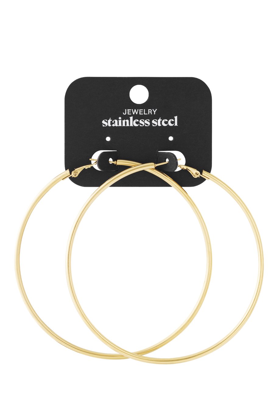 Aros básicos estrechos - dorado Imagen5