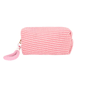 1 Piece Modern Series Daily Plaid Fluffy High-capacity Lightweight Portable Women's Cosmetic Bags h5 