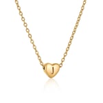 Gold color / 1 Piece Simple Series Daily Letter J Women's Pendant Necklaces Picture36