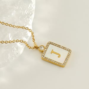 1 Piece Simple Series Daily Letter Women's Pendant Necklaces h5 