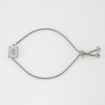 Silver color / 1 Piece Minimalist Series Daily Letter G Stainless Steel Silver Color Women's Chain Bracelets Picture33