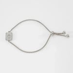 Silver color / 1 Piece Minimalist Series Daily Letter O Stainless Steel Silver Color Women's Chain Bracelets Picture41