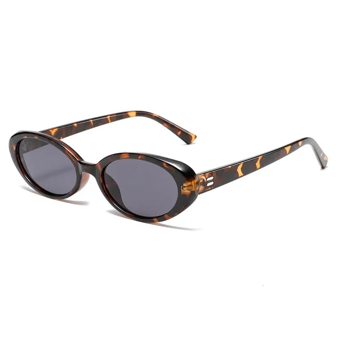 1 Pair Stylish Series Chic Vintage Cat-Eye Shape Resin Women's Sunglasses 