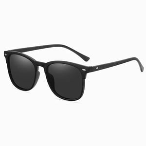 1 Paar modische Serie Täglich einfarbige rechteckige Harz polarisierte Damen-Sonnenbrille h5 