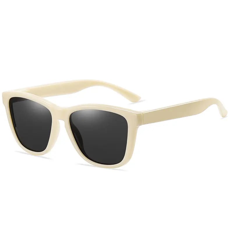 1 Pair Simple Series Daily Commute Hawksbill Color Light Resin Unisex Sunglasses