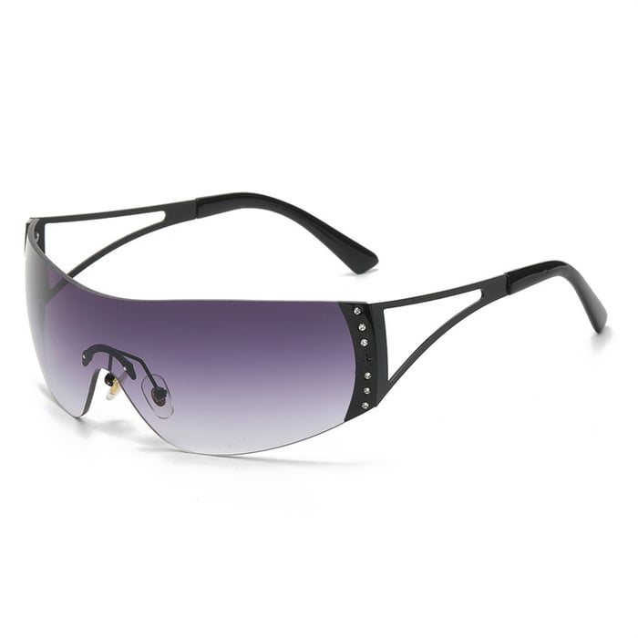 1 Paar stilvolle Serie Modern Vogue Lithe Unisex-Sonnenbrille 