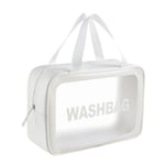 White / 1 Piece Vacation Series Letter Dry And Wet Separation Beach Fitness Swimming Women's Bags Picture2