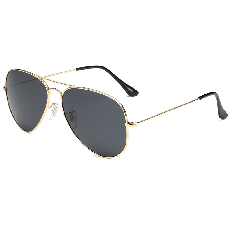1 Pair Simple Series Daily Solid Color Alloy Women Sunglasses
