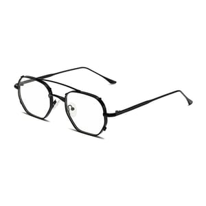 1 Paar Damen-Sonnenbrille aus einfarbiger Legierung der Simple Series für den Alltag h5 