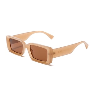 1 paire de lunettes de soleil rétro en plastique à imprimé léopard pour femme de la série Simple h5 