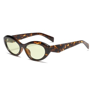 1 Pair Simple Series Daily Leopard Print Plastic Women's Sunglasses h5 