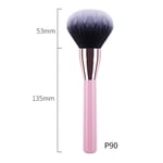 Pink / 1 Piece Women's Makeup Brush 